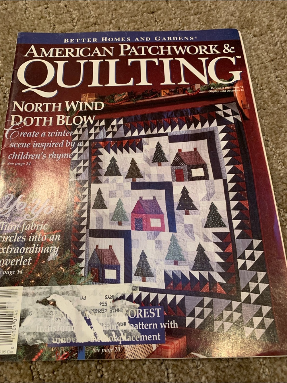 - Winter Forest Quilt Pattern